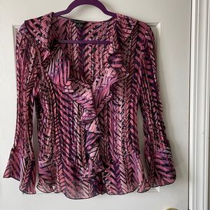 Sunny Taylor medium blouse. Flattering fit!